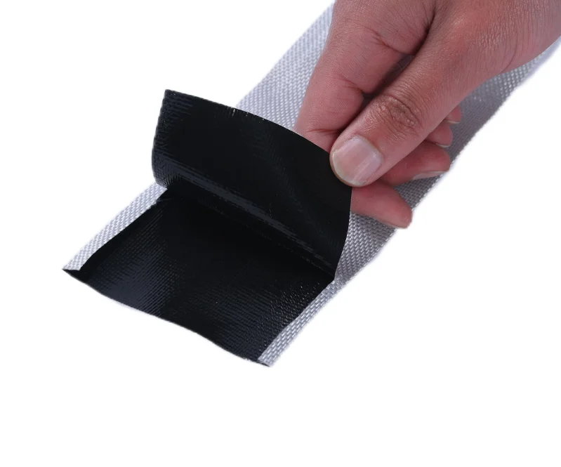 High Tensile Fiber Easy To Carry  PE Braided Lay flat Hose