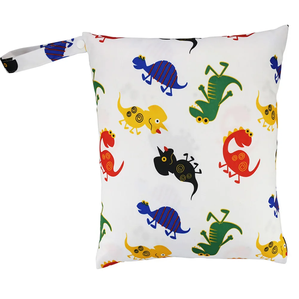 ЭК. Чист. Водонепроницаемые Влажные Сумки для подгузников с двумя молниями