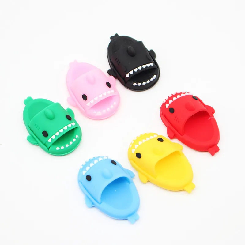 Good quality Doll House Miniature  Mini  doll Shark shoes slipper slippers