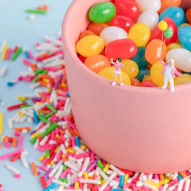 Natural color jelly bean NCNF candy halal soft beans candy sugar coated jelly candy for EURO