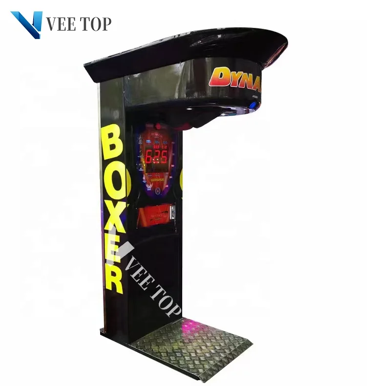 interactive amusement park electronic mini music punch games boxing punch arcade game machine