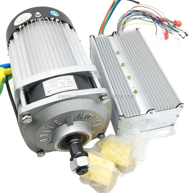 BM1424ZXF 1500W 48V 60V 72V Controller with Medium & Heavy Load Electric Tricycle  Brushless DC Motor Conversion Kit