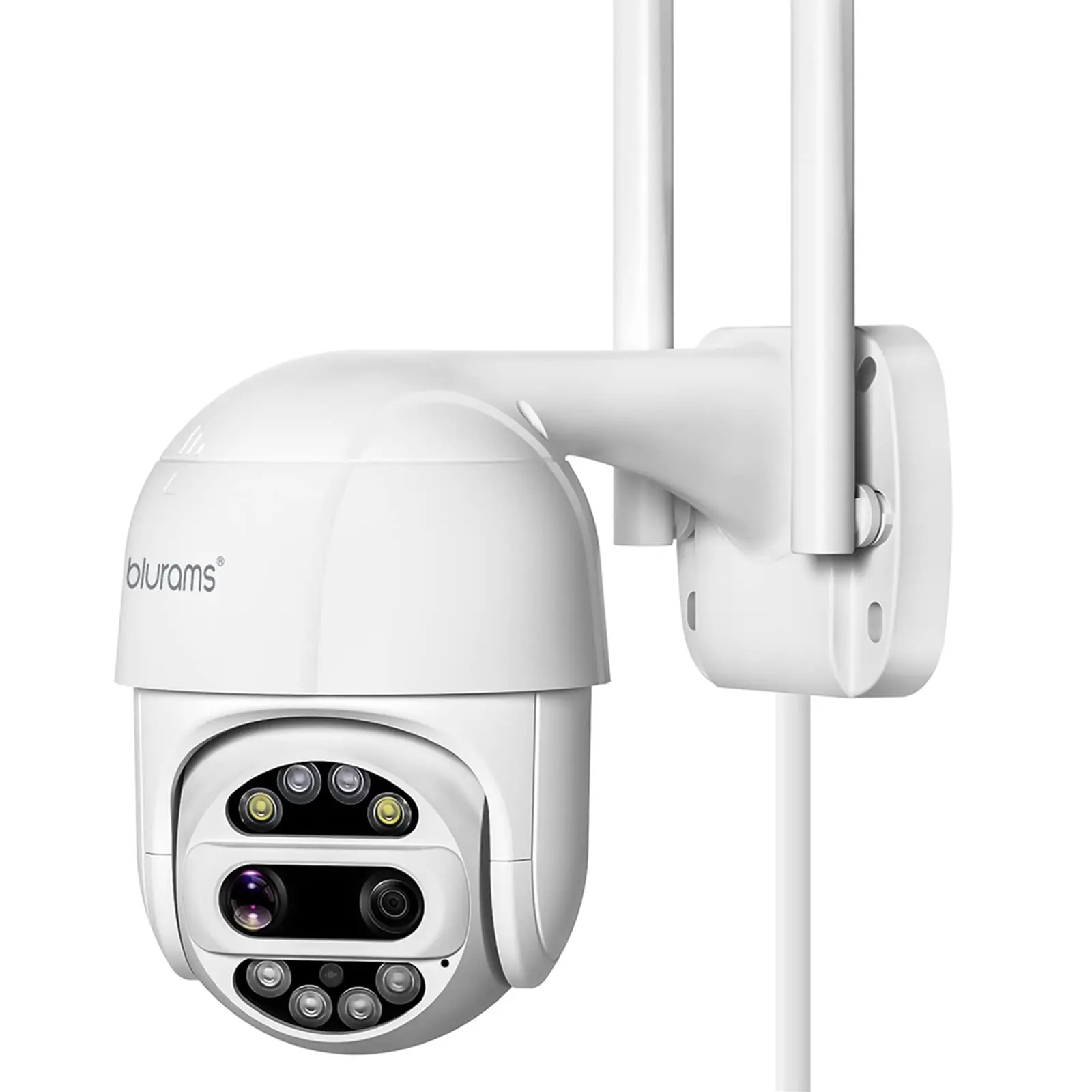 WiFi Night Vision Surveillance Wireless Home Security Dual-Lens Camera Outdoor Wireless PTZ Camera