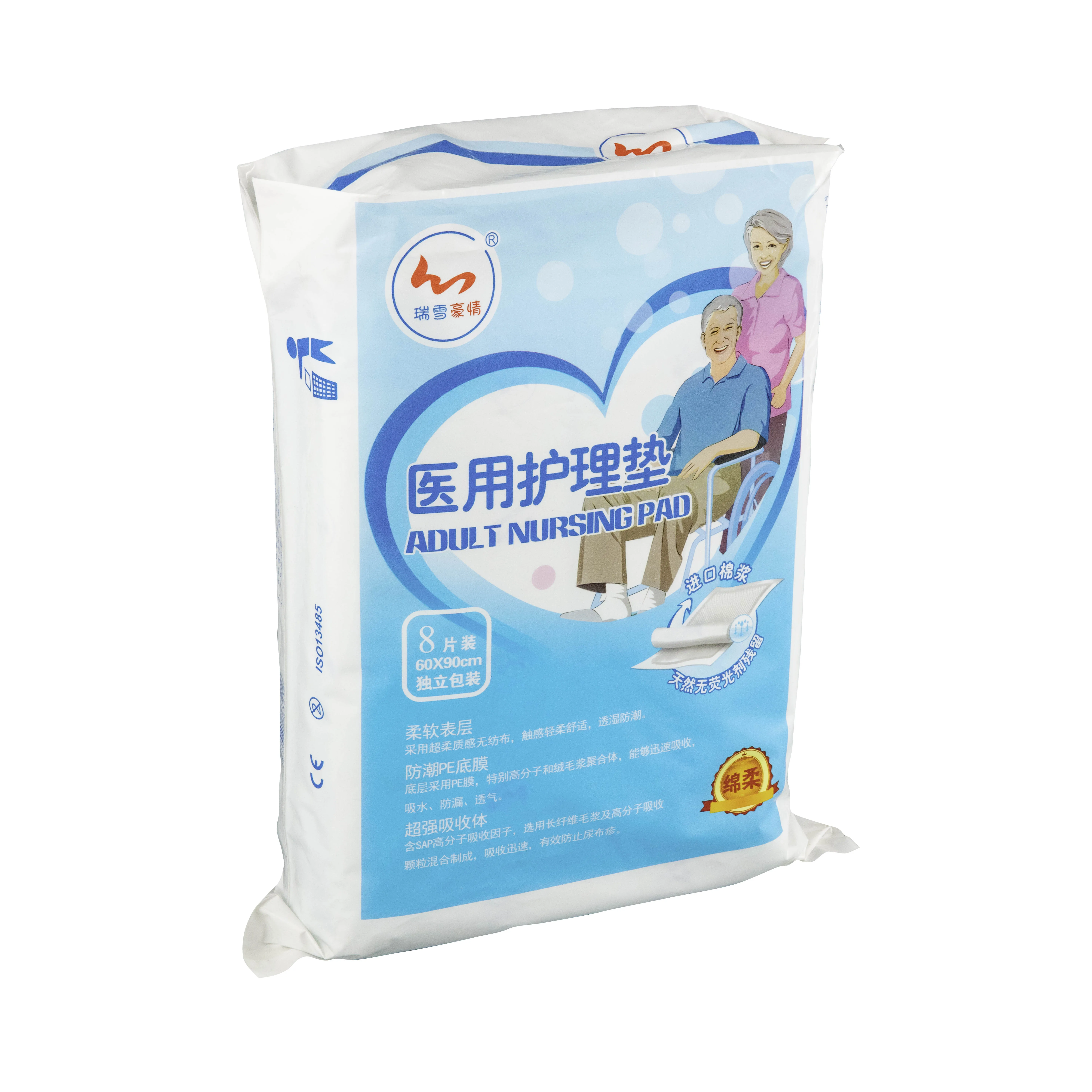 Manufacturer/Hospital/Medical/Disposable/Absorbent/Nursing mat/Urine/incontinence/Patient/Pet/Vet Bed Under Pad
