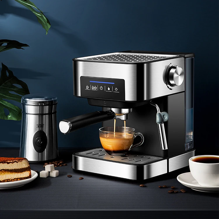 2021 new customizable office smart 1.6L capacity automatic digital espresso machine coffee maker