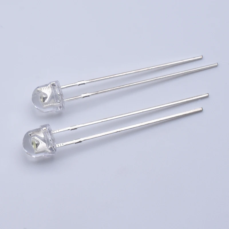 CZINELIGHT Made in Chine 5mm Strawhat Water Blue LED Emitting Diodie Thought Hole Led DIP LED