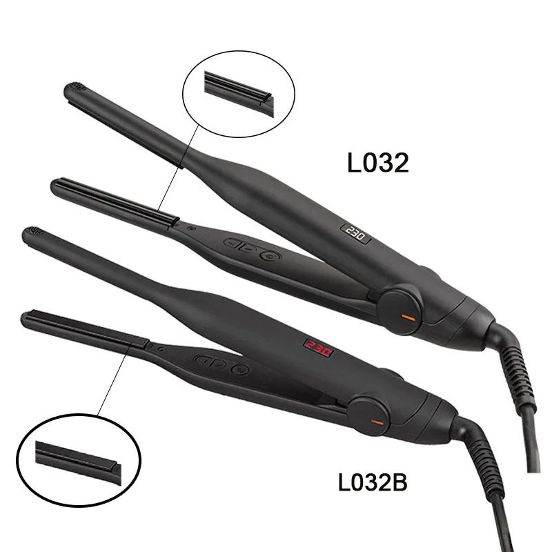2024 top selling hair straightening irons ptc heater twist hair straightener 2 in 1 hair straightener and curler