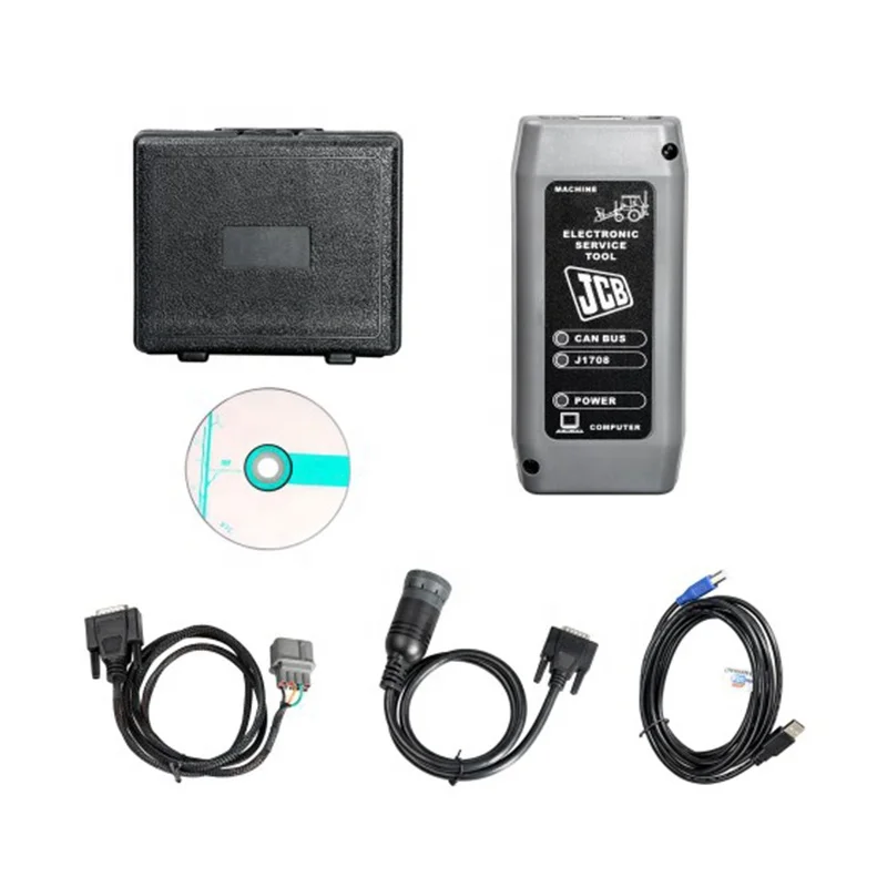 Tractor Excavator loader truck diagnostic tool for jcb  V22.11.2 electronic service tool Jcb spare parts spp datalink adapter