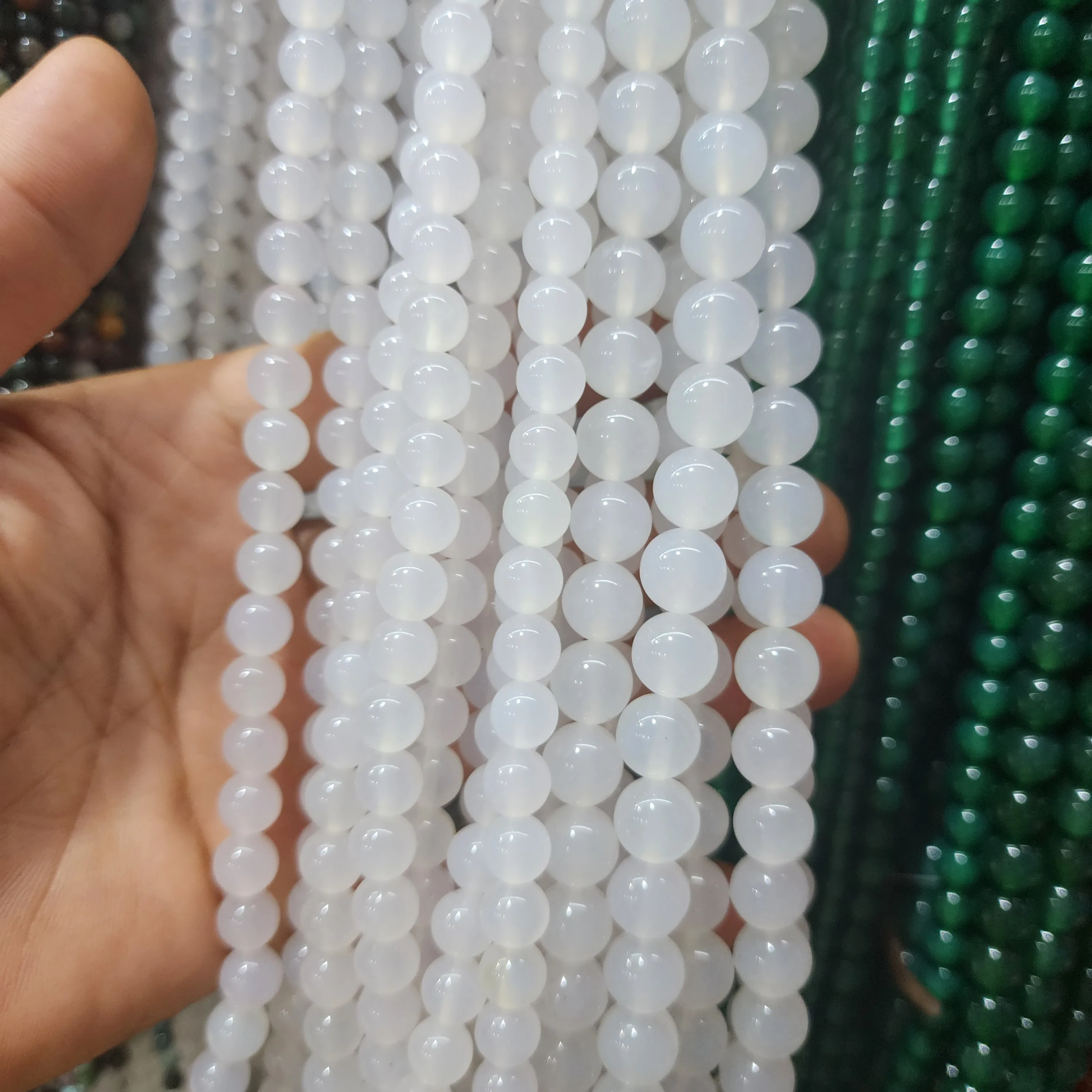 crystal stone loose beads for making jewelry