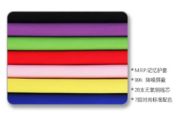 Wholesale 20CM Audio Mono Pedalboard Cord Instrument Cables Colored Effect Pedal Guitar Patch Cable