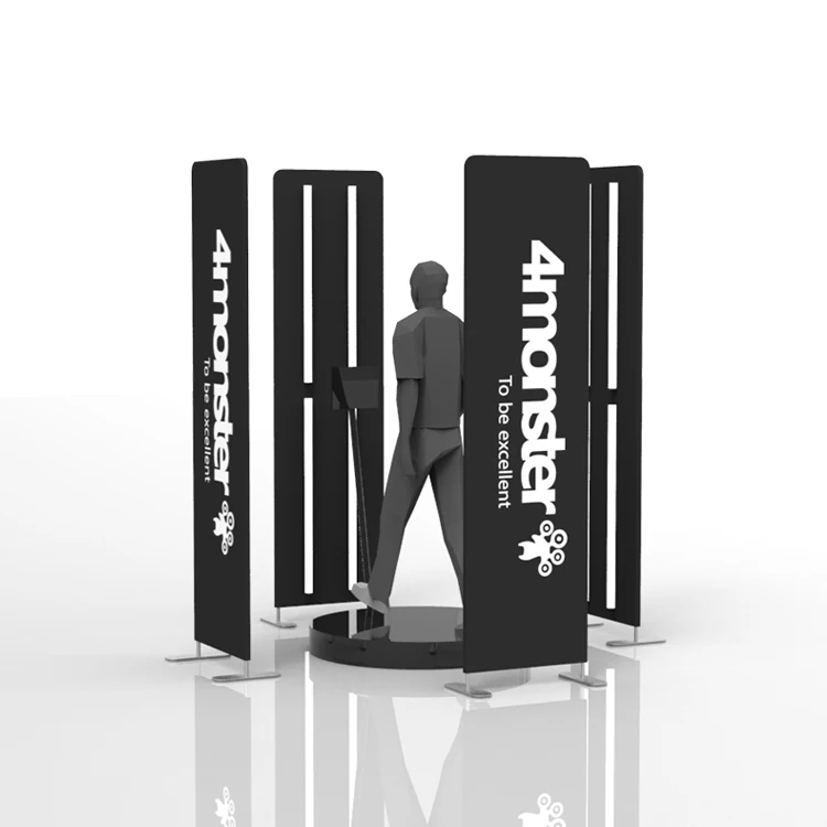 Custom LED Slow Motion 360 Video Photo booth Enclosure backdrop