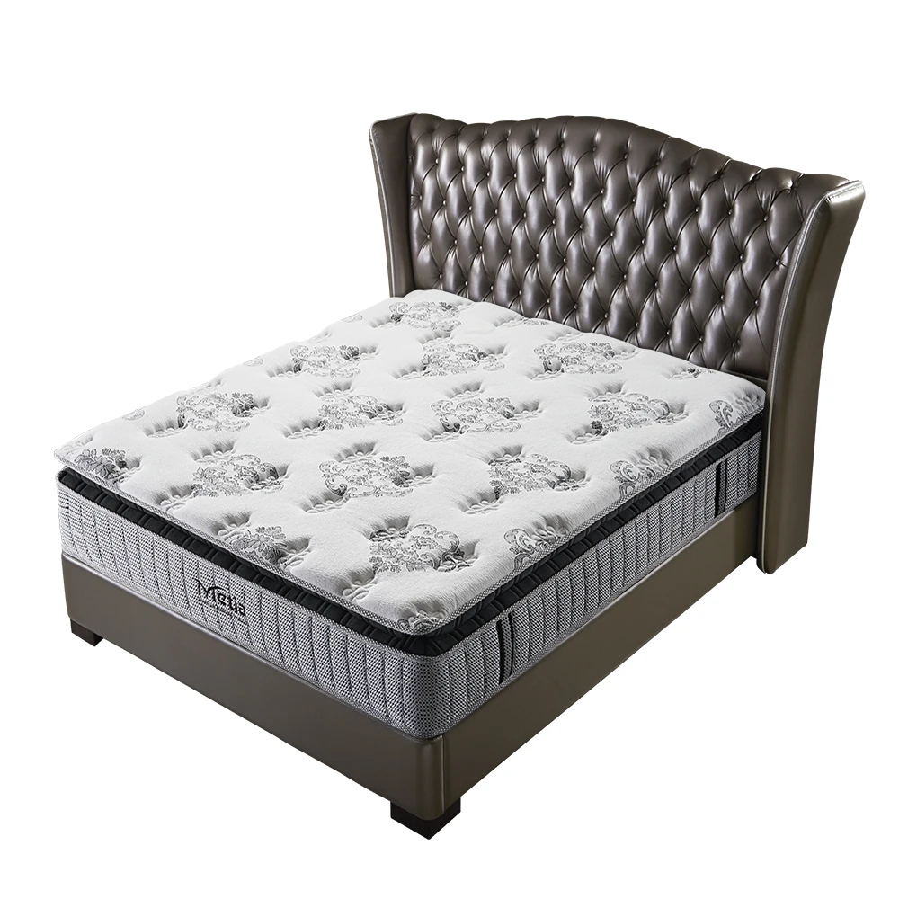 
The new popular king size cheap price double foam latex spring mattress 
