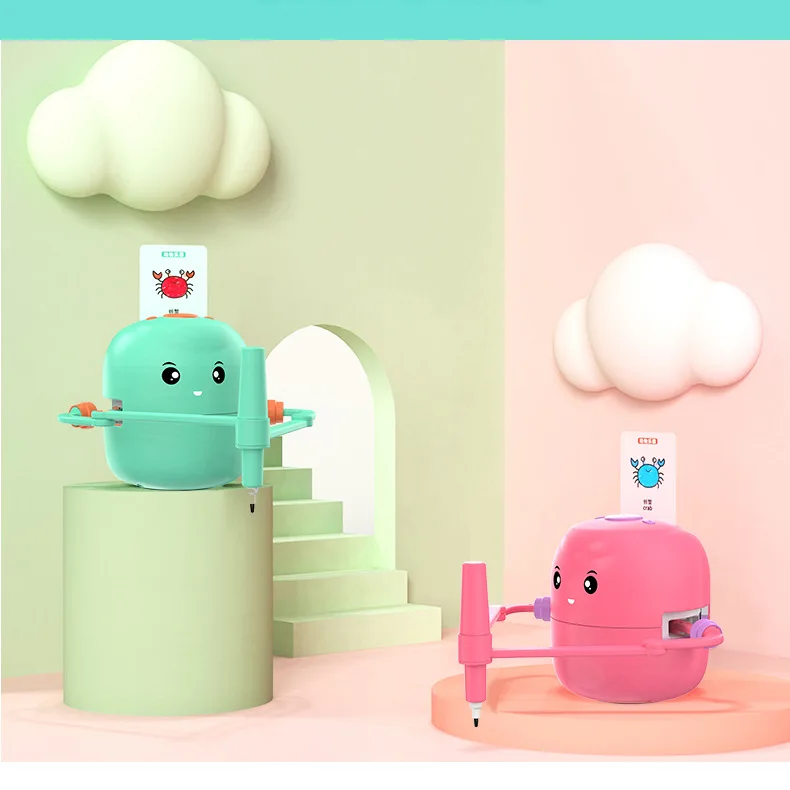 Painting Math Toys Themes Pictures Drawing Robots Technology Boy Girl Automatic Painting Learning Art Training Machine Toys