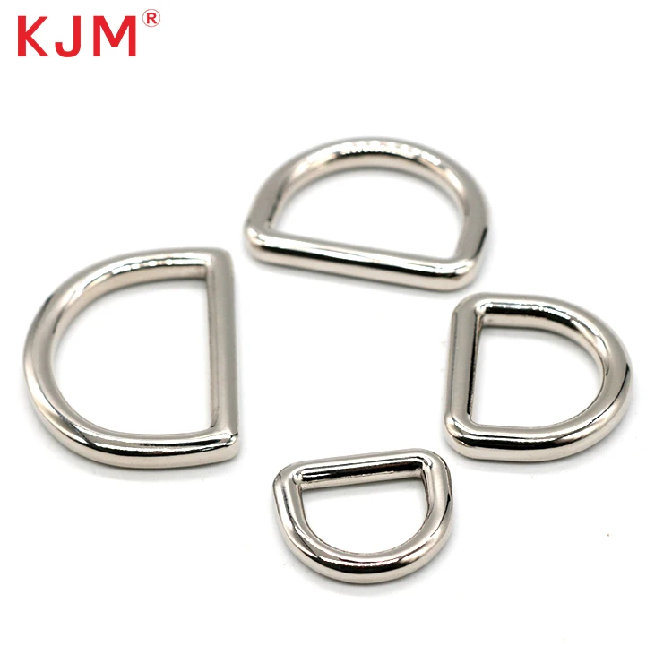 high quality heavy duty metal quick released buckle d ring buckle for handbag other parts
