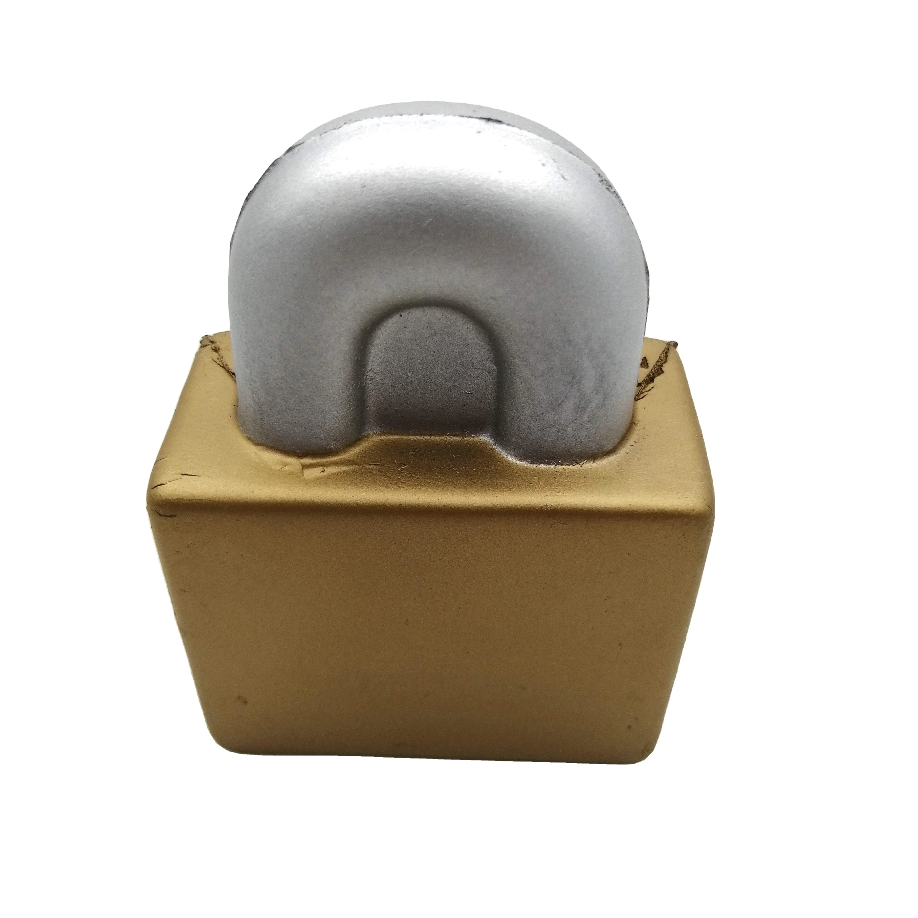 Custom Logo PU Foam Anti Stress Gas Tank Cylinder Stress Reliever Lock Stress Ball