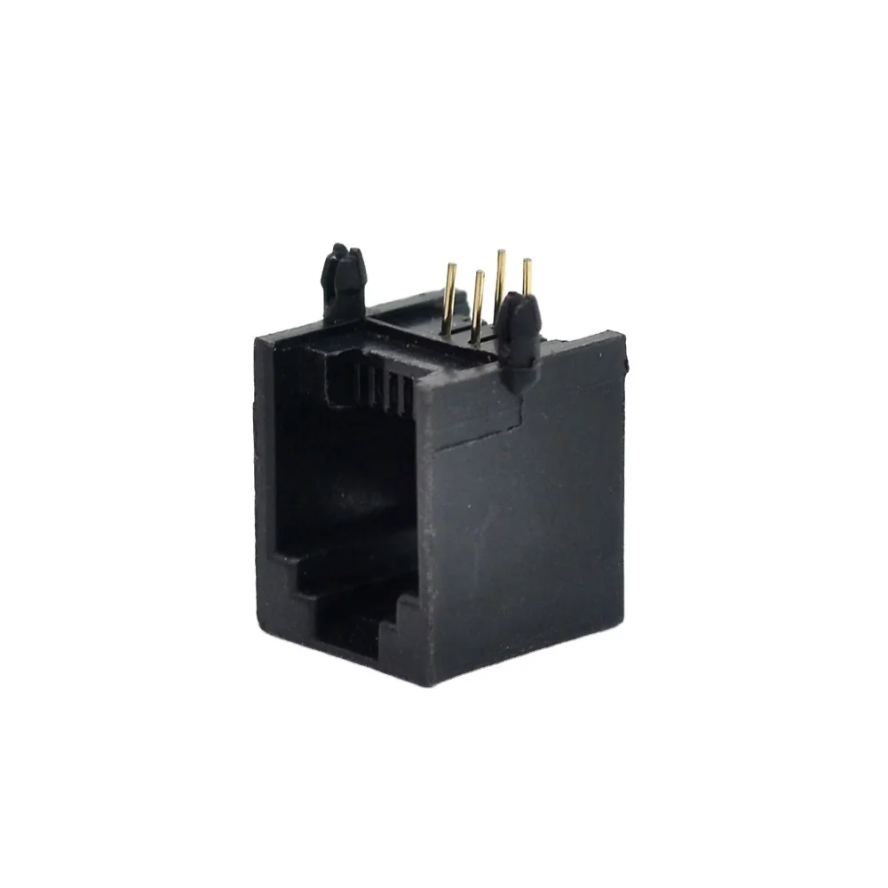 Модульный разъем для телефона 6P2C/4C/6C RJ11 PCB