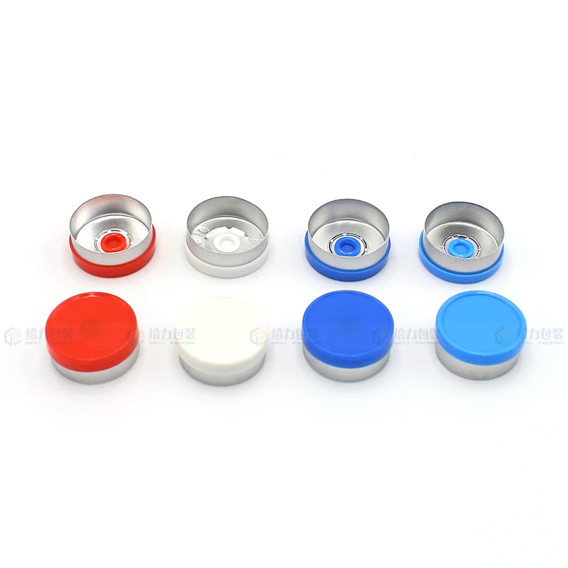 Customized Aluminum Plastic Combination  Smooth Surface 20mm 25mm Medical Bottle Seals