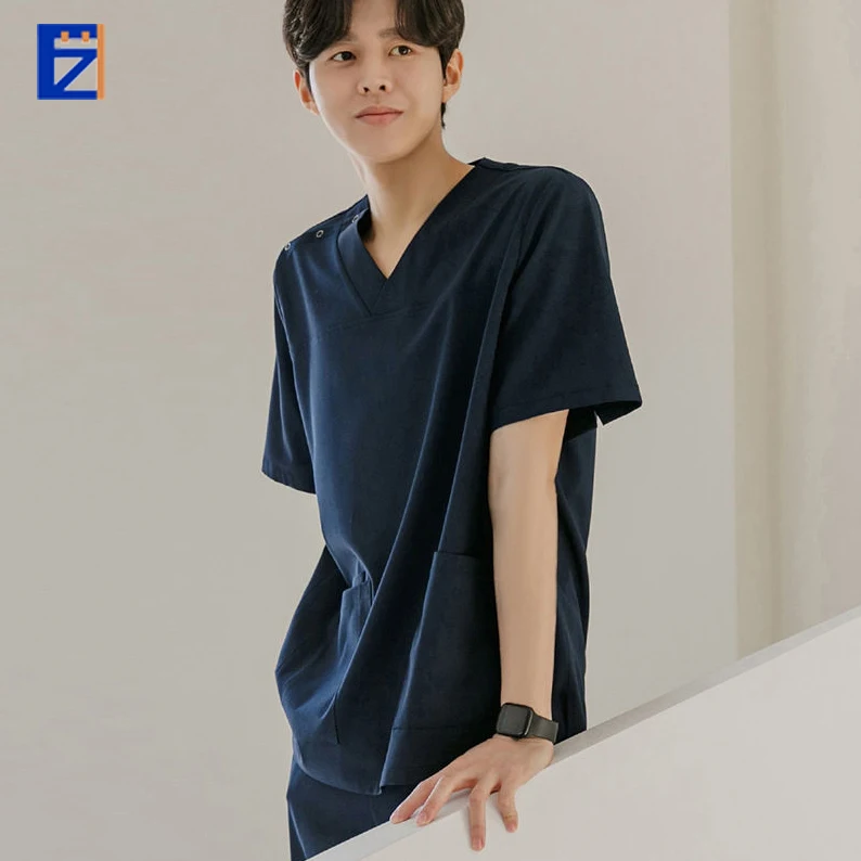 New multicolor nurse dress, hand wash, dentist, mouth salon, pet hospital, doctor uniform, split body suit