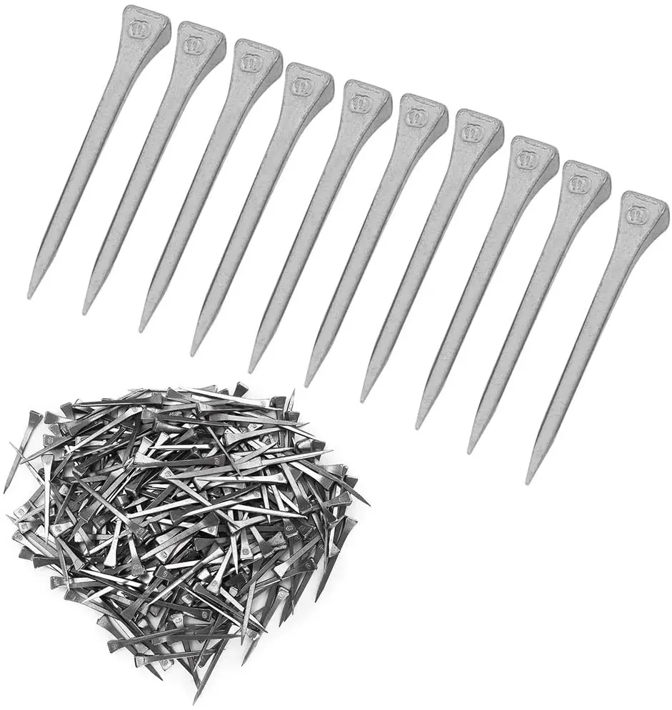 BSCI фабрика 250 шт. стальная Подкова ногти лошадь мотыга копыта для ногтей