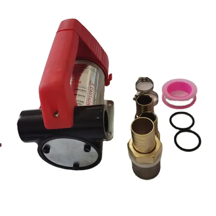 High flow portable style car mounted oil pump electric fuel pump 12v