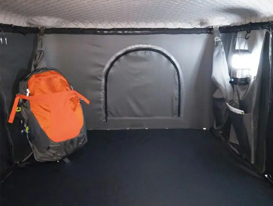 ENJOIN Outdoor Camping Breathable Waterproof Car Roof Top Tent Hard Shell Roof Top Box