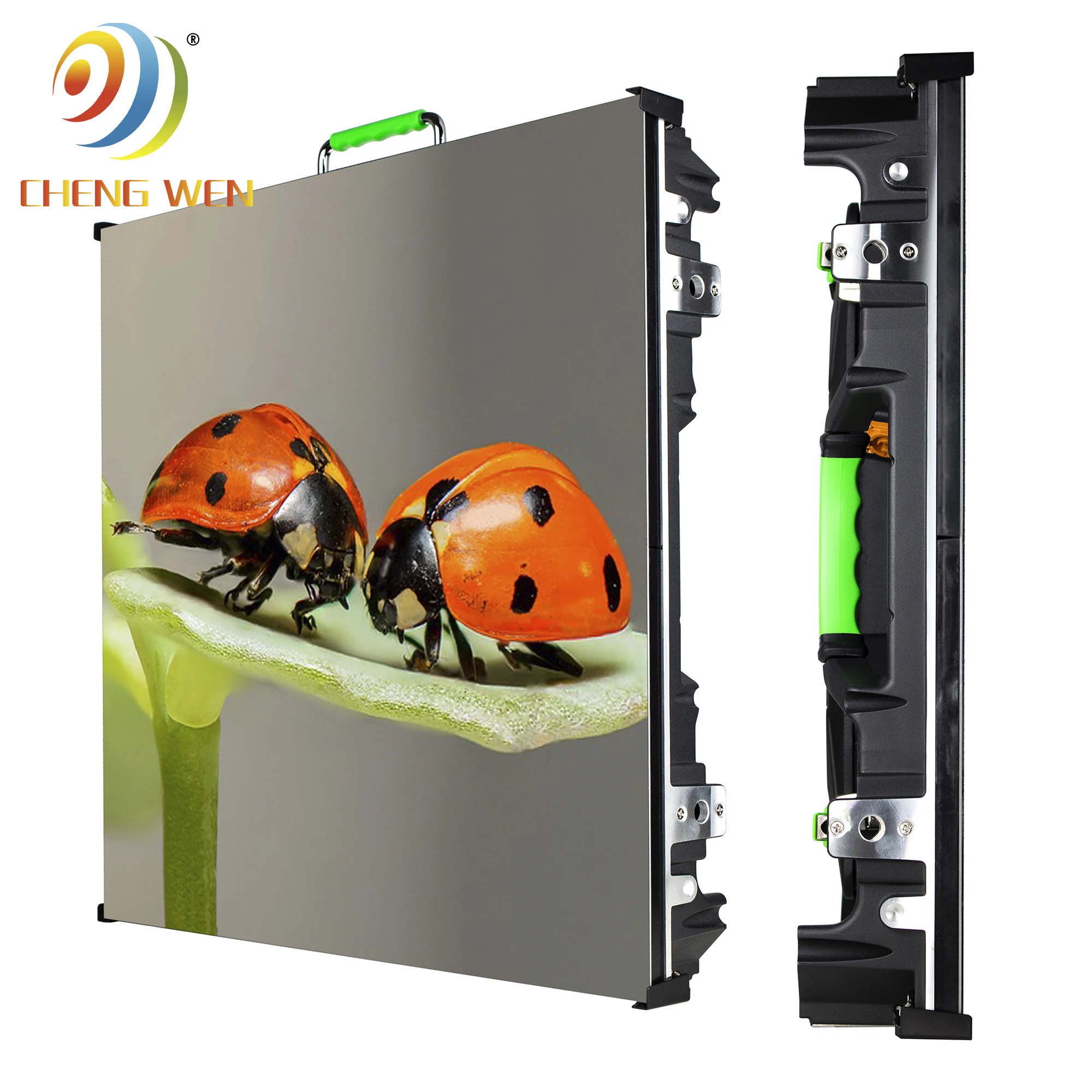 New design P3.91 500*500mm Four generations die-casting aluminum Outdoor led video wall for Rental led advertising