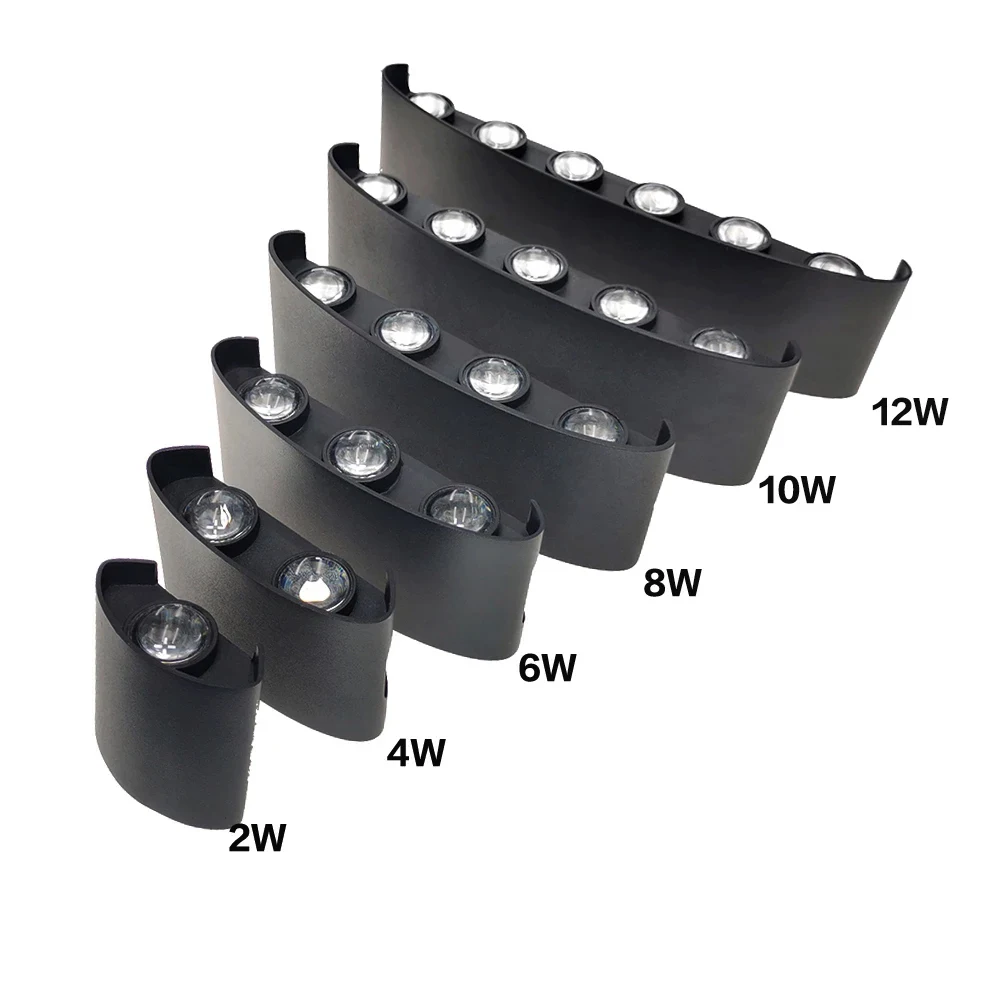 Exterior Light 2W4W6W8W10W12W Led Lantern Garden Lamp Sconce Outside House Decorative IP65 Outdoor Wall Mounted Lights