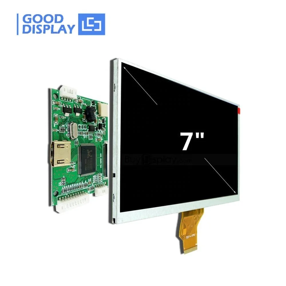  7 дюймов 50 Pin HD ЖК-дисплей на основе тонкоплёночной технологии драйвер платы Raspberry Pi сенсорный экран