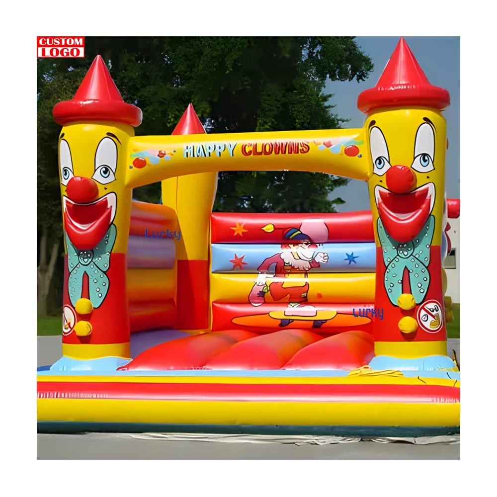 Premium Clown Theme Inflatable Bouncy Jumping House with Free Shipping Buy Your Bounce Castle Now