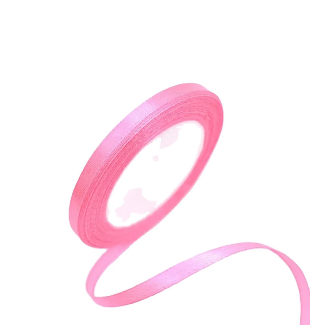 HFT High Quality Factory Supply Polyester Satin Ribbon Roll Colored Satin Ribbons Single & Double Face Ribbons for Gift Wrap