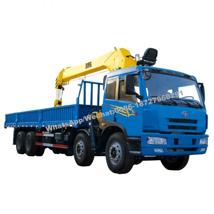 4x2 6x4 8x4 crane truck mounted 5 6.3 8 10 12 16 20 tons telescoping boom crane