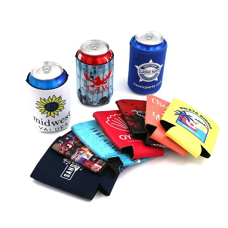 Personalized Neoprene Sublimation Stubby Cooler Holder Insulated 12Oz 330Ml Beer Can Coozies Wholesale In Bulk Plain Koozy