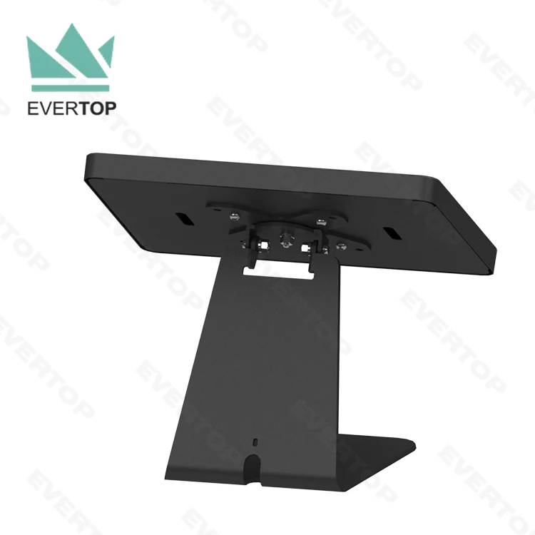 LST15-C 360 Degree Rotate Flip Touch Screen Restaurant Tablet Kiosk Stand Display for iPad Kiosk Stand on Table/Desktop/Counter