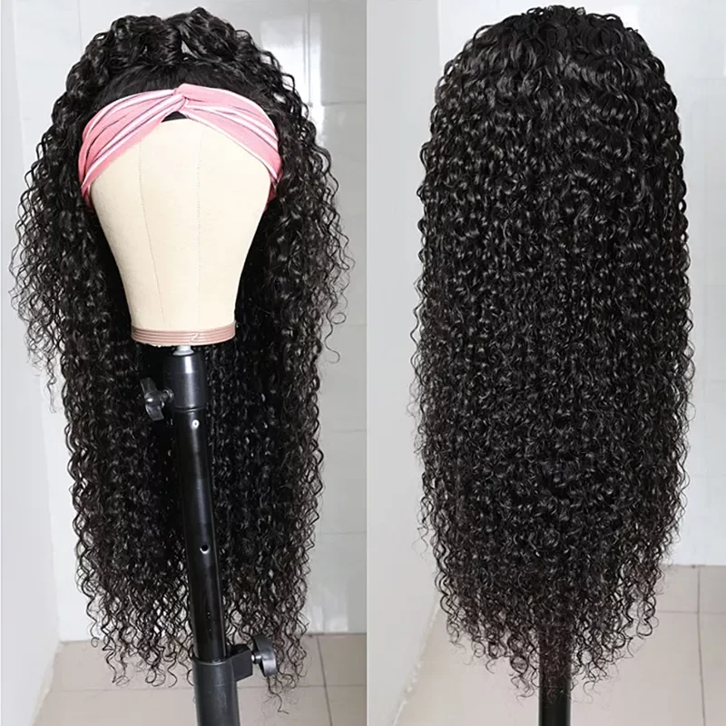 Захватывающий быстрая доставка 100% человеческие волосы необработанный полноразмерный парик с челкой модный длинные афро вьющиеся вьетнамские