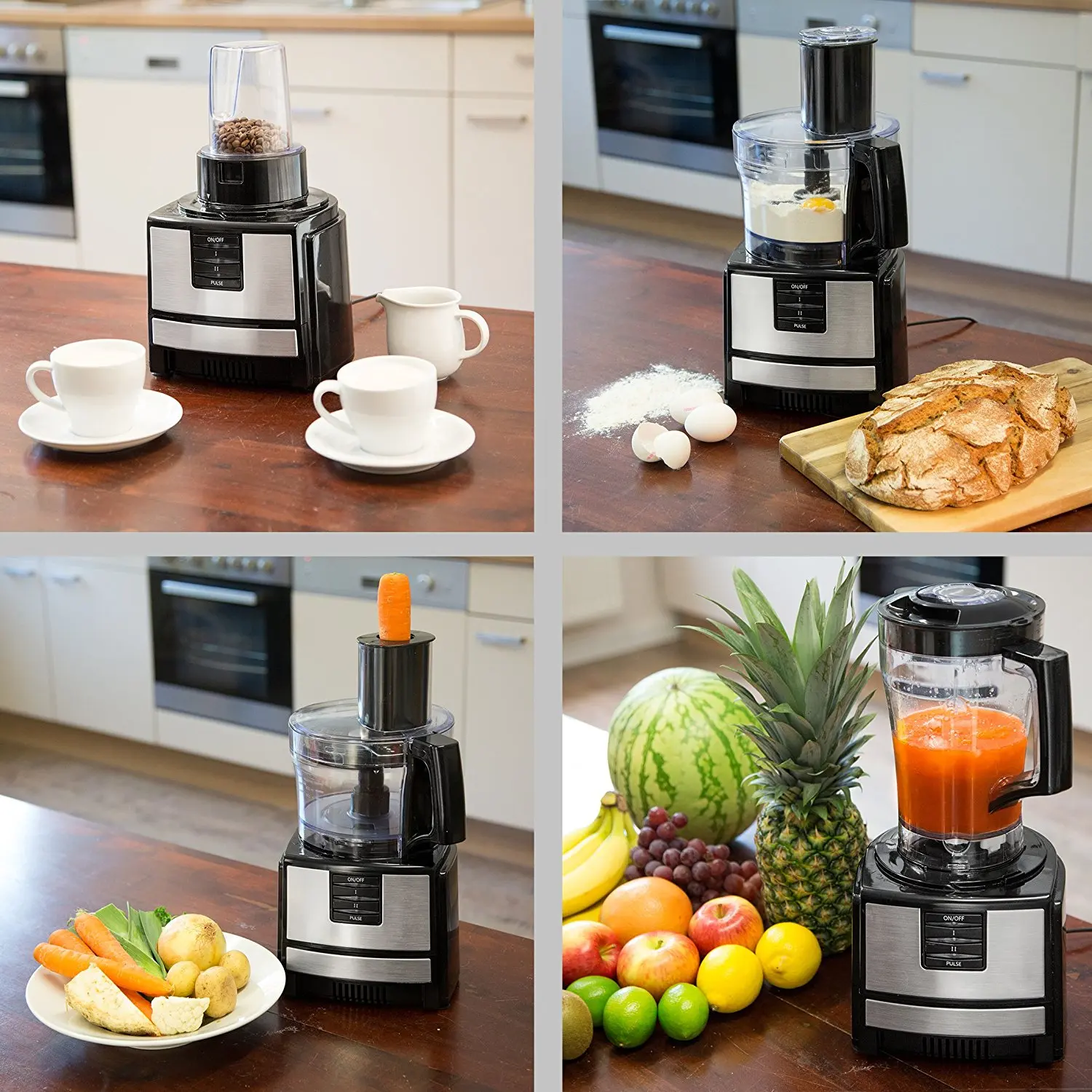 High quality multi-function  electric stand mixer food mixer  slicer chopper grinder with drawer for kitchen use