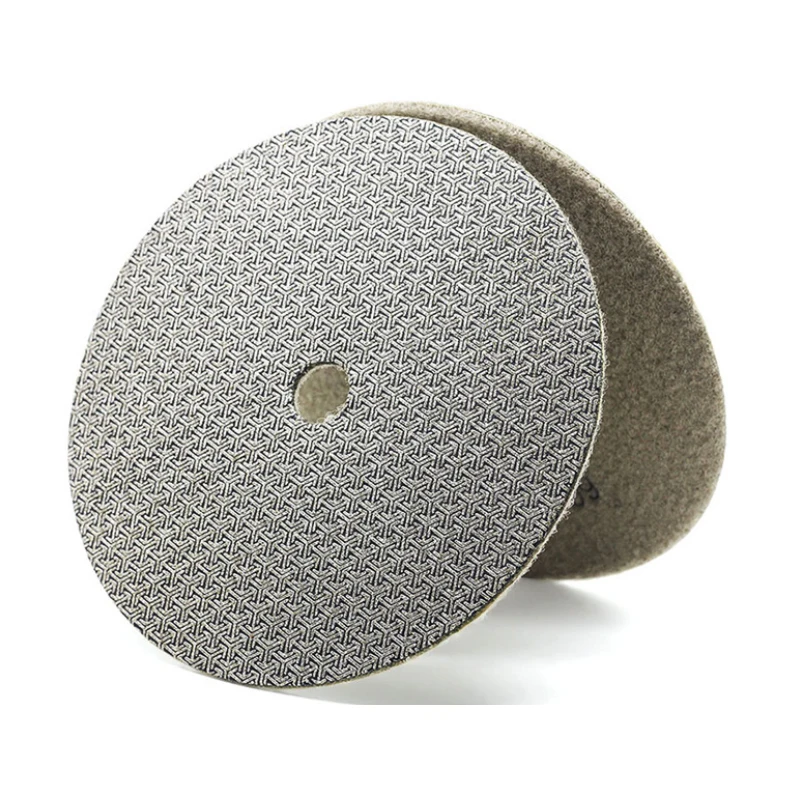 100mm 4 inch 100grit  Electroplated diamond hand polishing pad grinding disc