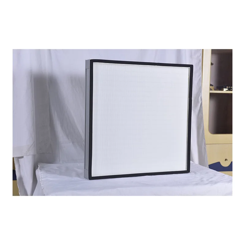 Low Price Customized Galvanized  Filter hepa The Air Purifier With Aluminum Frame H13 H14 Merv 11 13 14