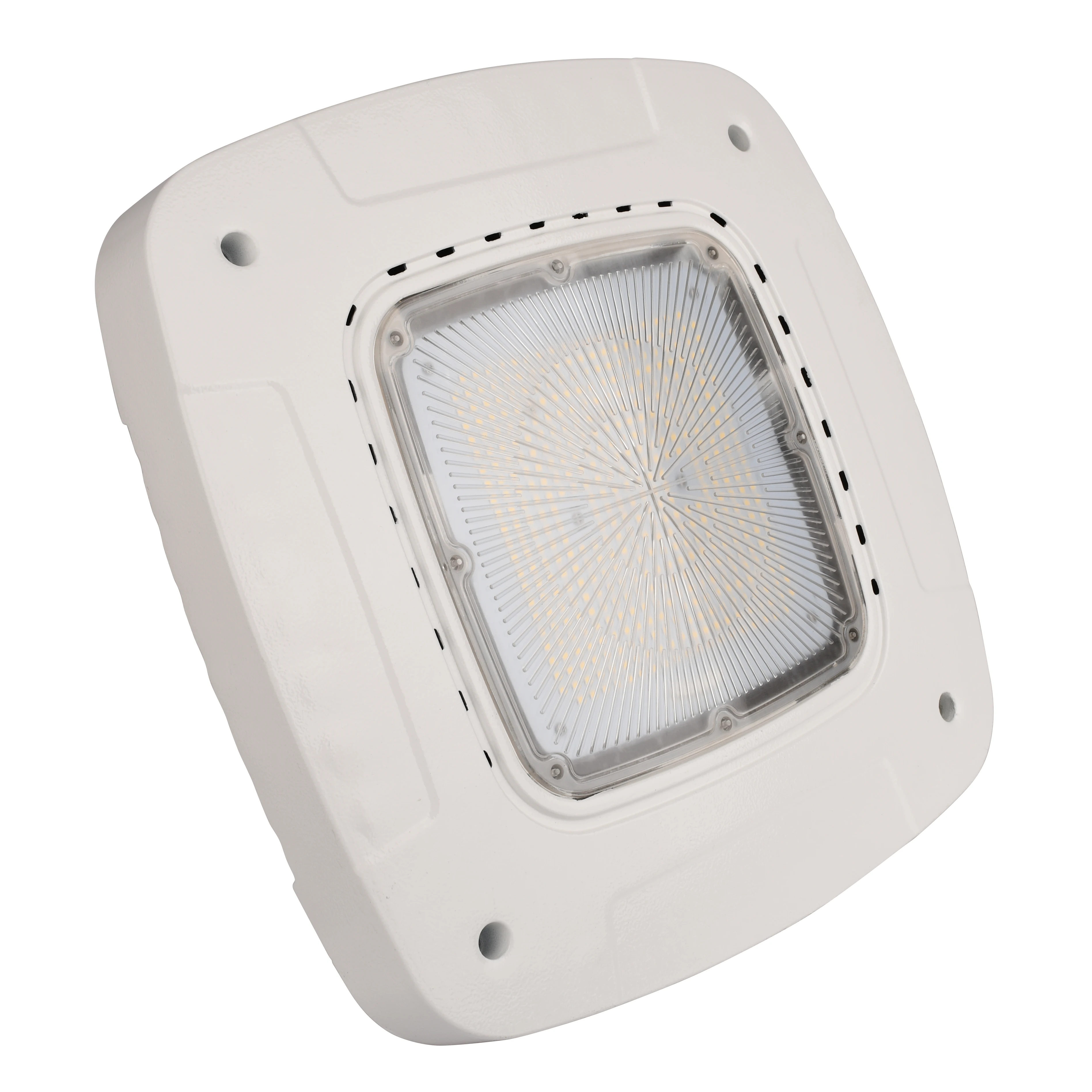 ul listed 150w shenzhen suppliers waterproof ip65 round lighting gas station canopy lumen