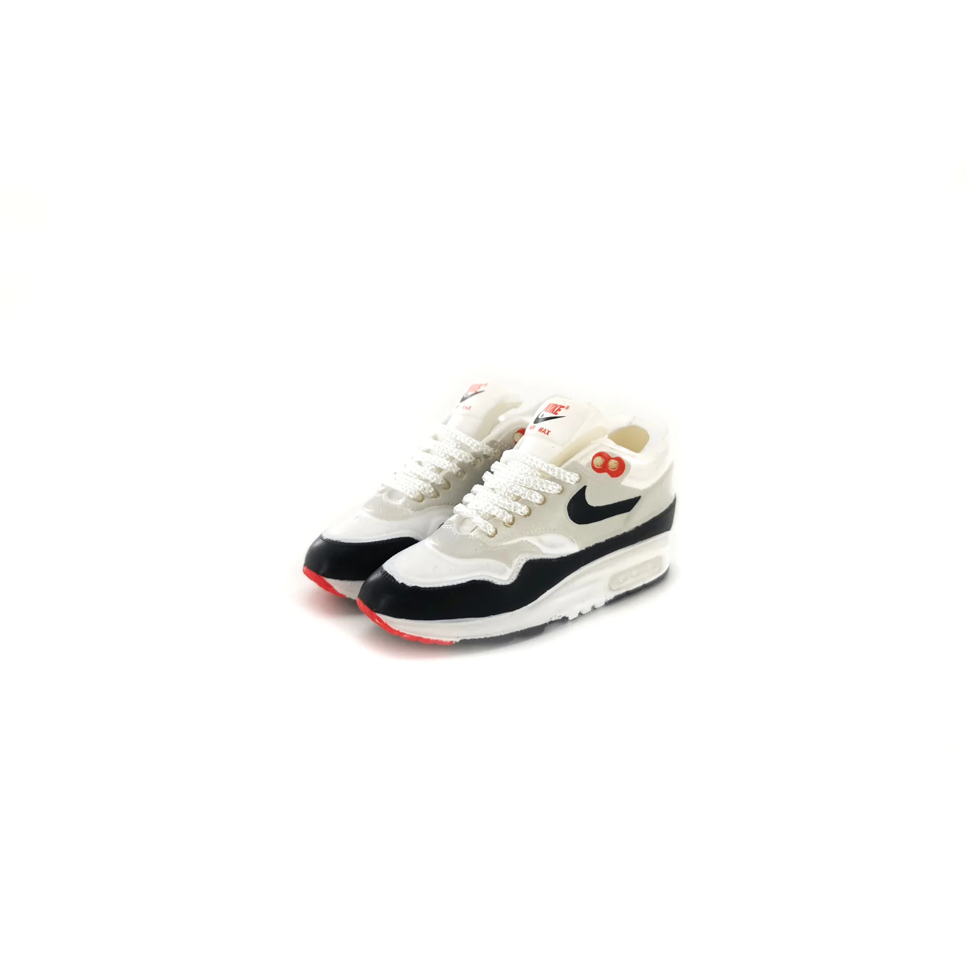 High quality 3d pvc mini AJ1 MAX sneaker keychainwith box metal accessories can customized shoe keychain AJ4 jordan1 shoe models