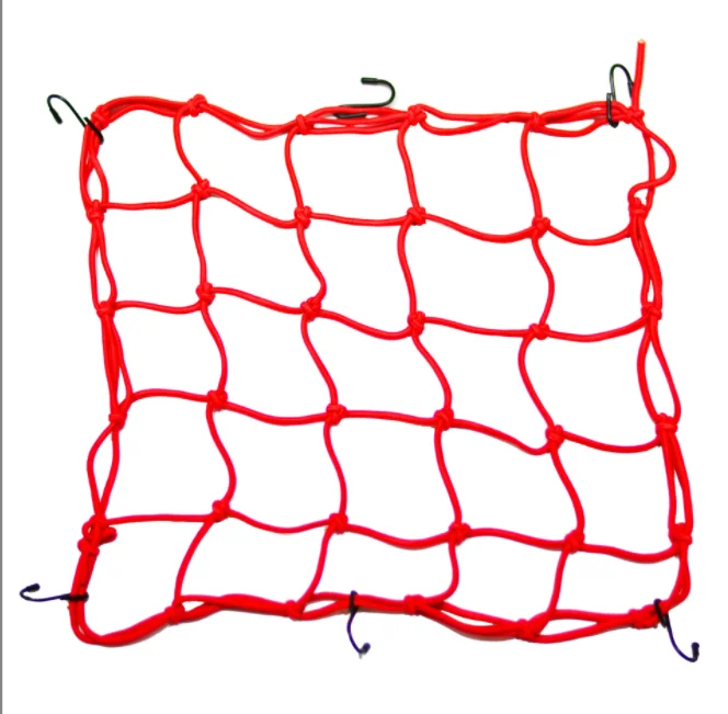 New motorcycle reflective helmet net fuel tank net bag binding rope sundry luggage accessories 40 * 40 reflective net