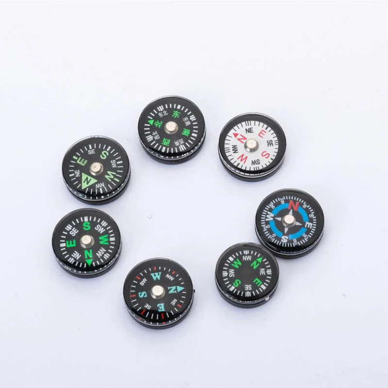 
Wholesale Mini Pocket Liquid Filled Button Marine Magnetic Compass Outdoor for Hiking Camping 
