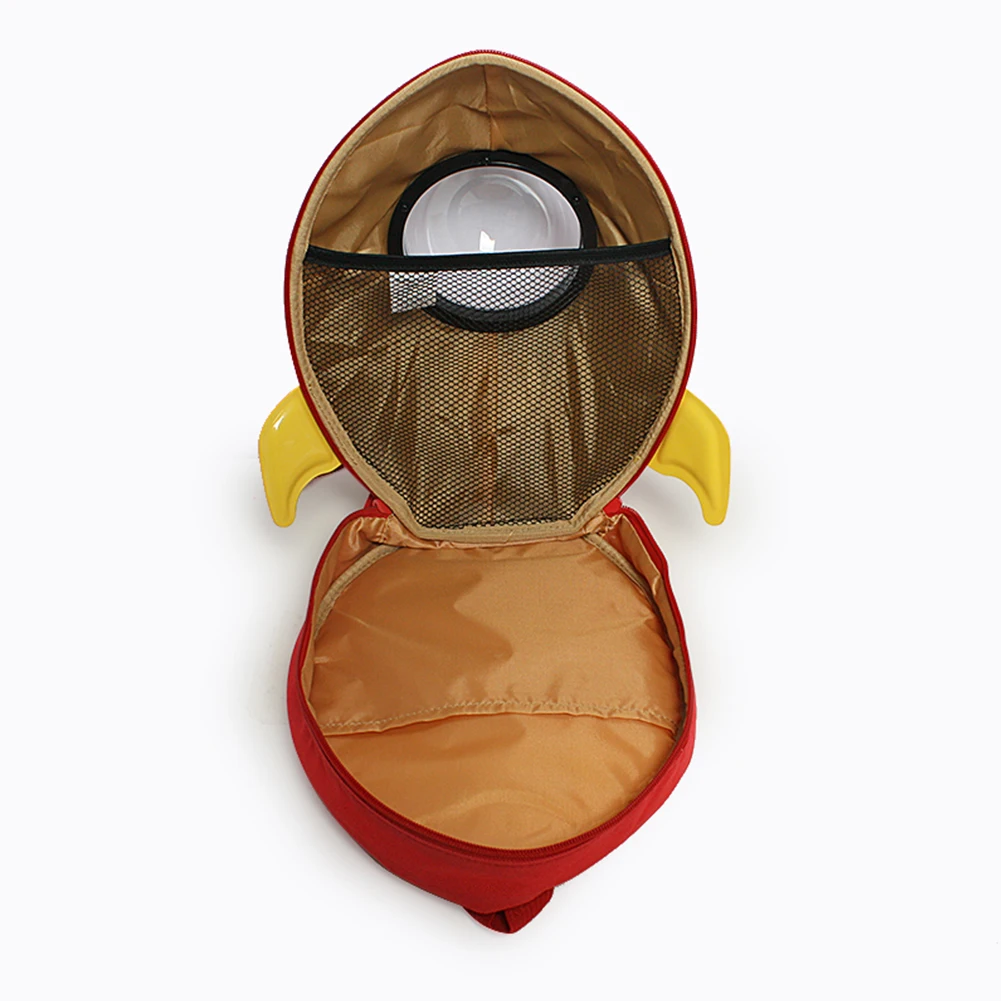 Supercute Cartoon Children Hard Eva Rocket Shape Kids Toys Bags Backpack Bag Toy Backpacks School Bag
