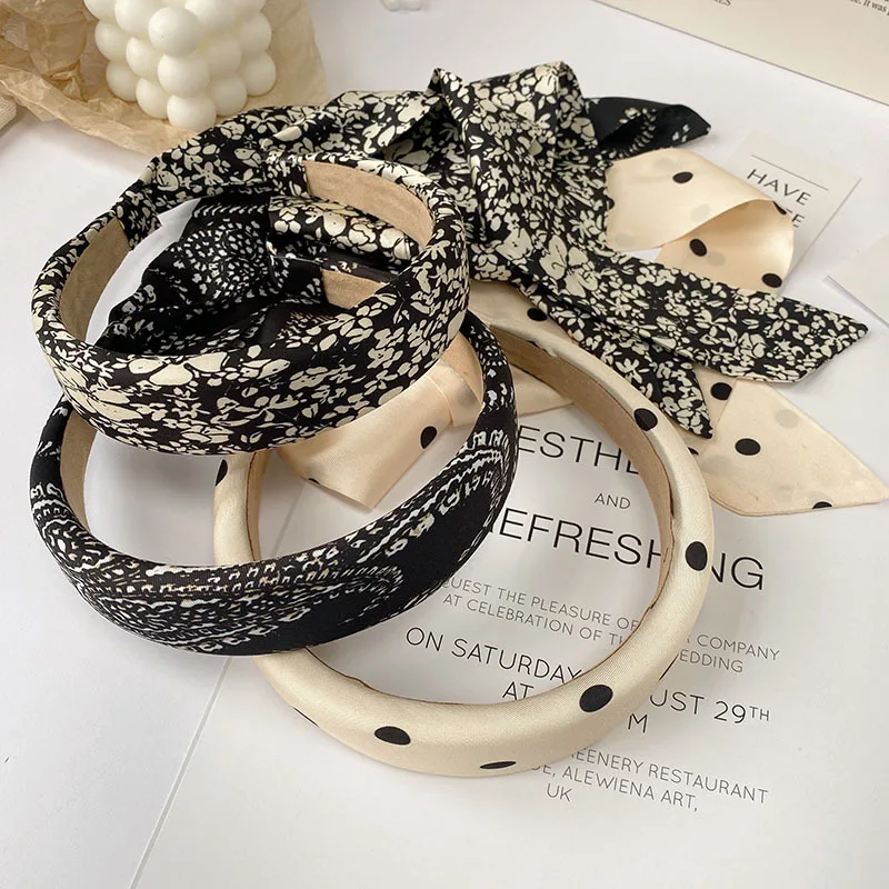 High Quality Polyester Silk Bowties Collar Flower Cable Tie Pure Color Bow Tie for Women