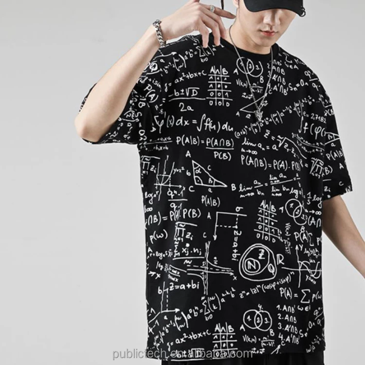 Summer Wholesale Custom Designer Short Sleeve Streetwear Drop Shoulder Cotton All Over Print T-Shirt