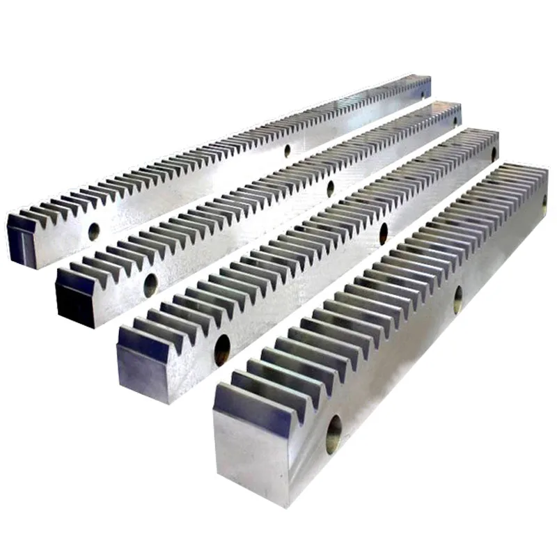 
China Supplier Helical gear rack Size 17X17 Hardness50 Gear Rack And Pinion Design For CNC Machine 