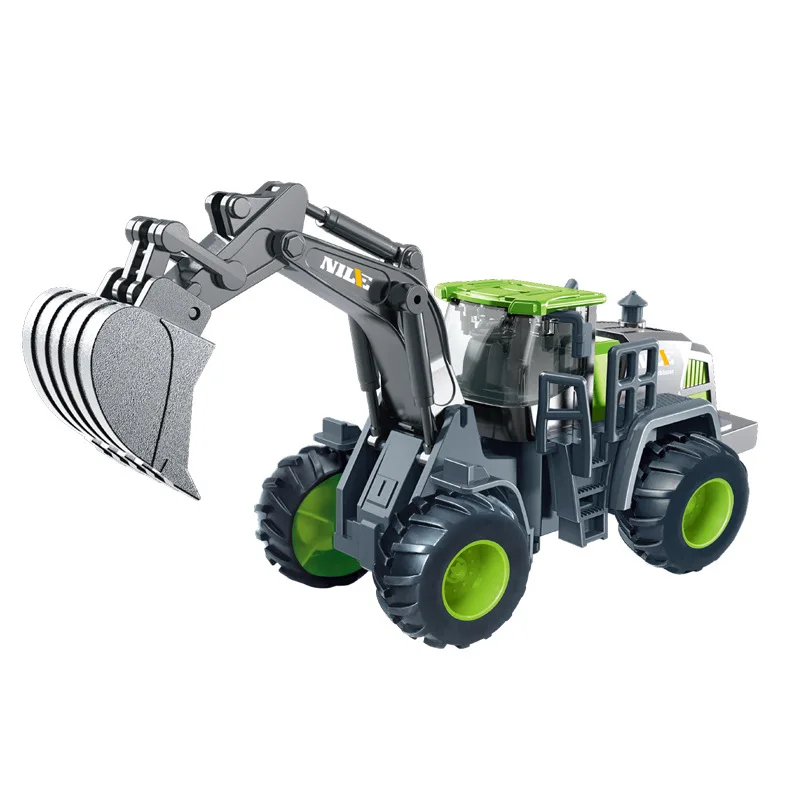 1 50 scale simulation alloy engineering car excavator die-casting toy model kids birthday gift metal toy car models