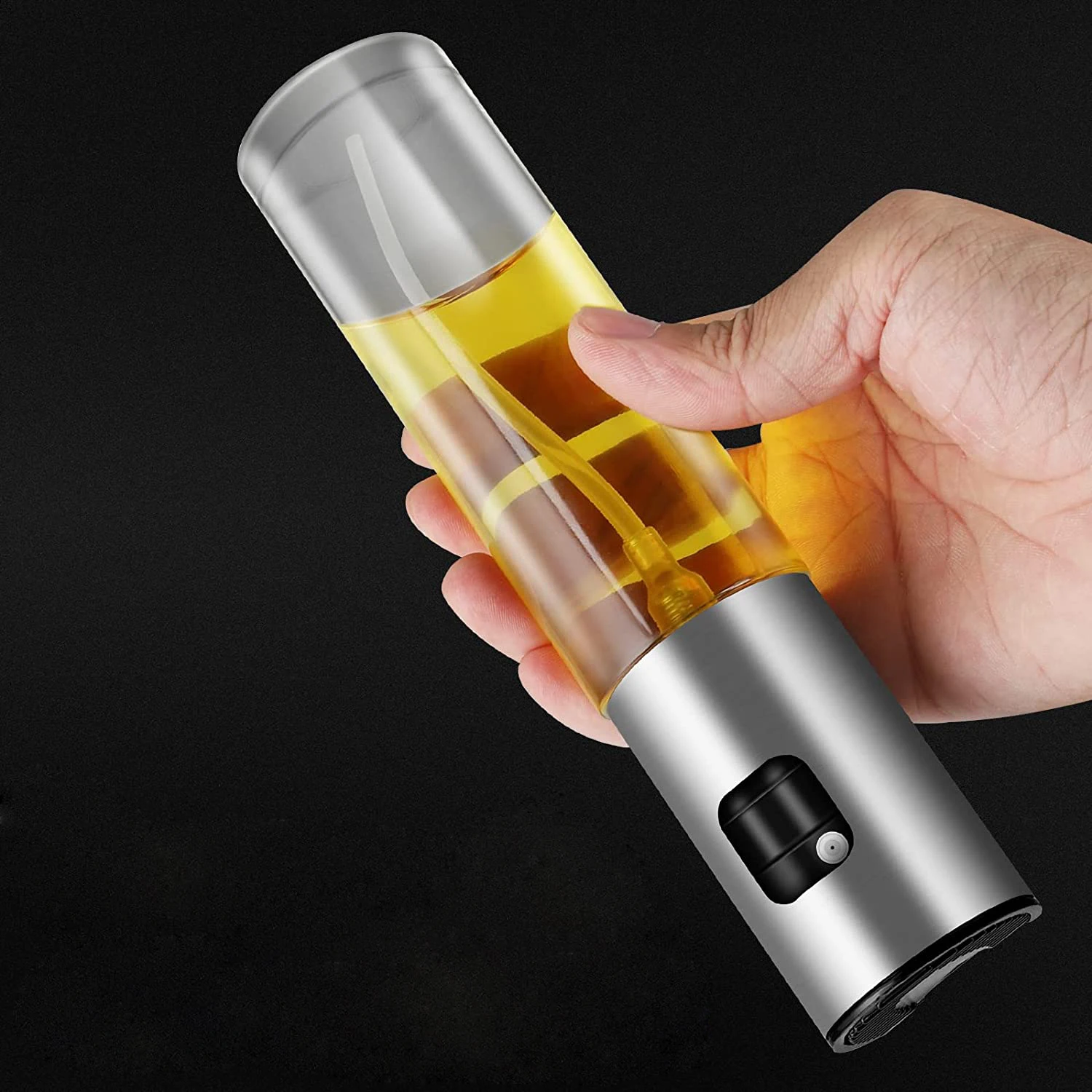 Hot Sale Stainless Steel Kitchen Oil Sprayer for Cooking Olive Oil Sprayer Mister Olive Oil Spray Bottle