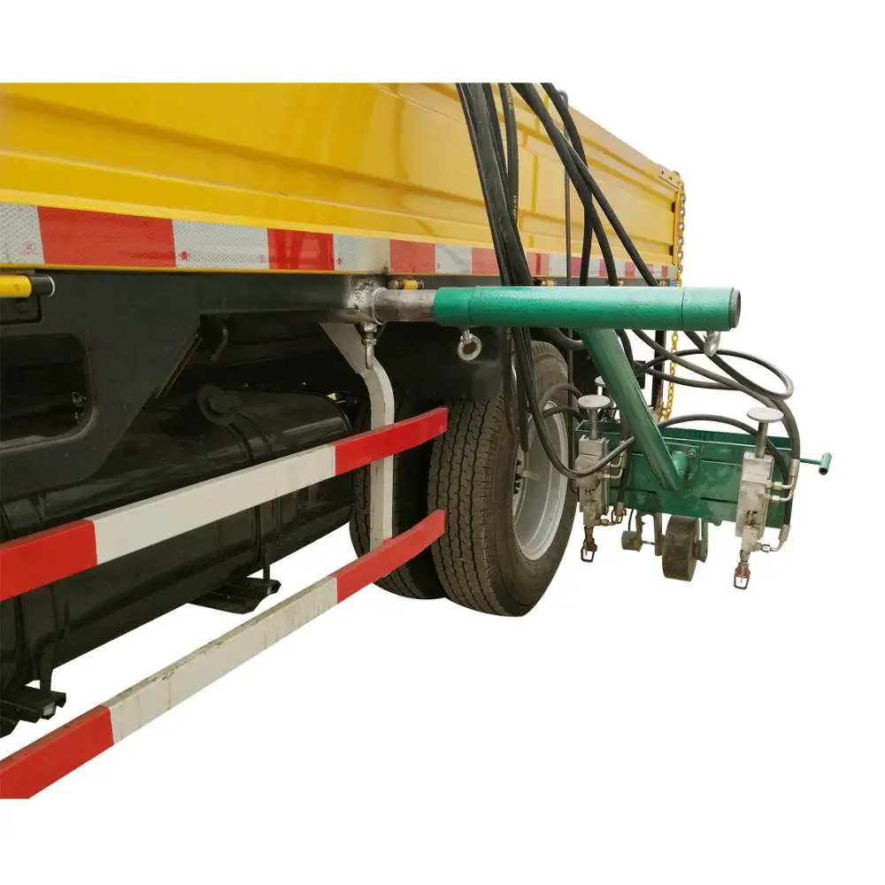 double cylinder truck mounted cold paint road marking machine