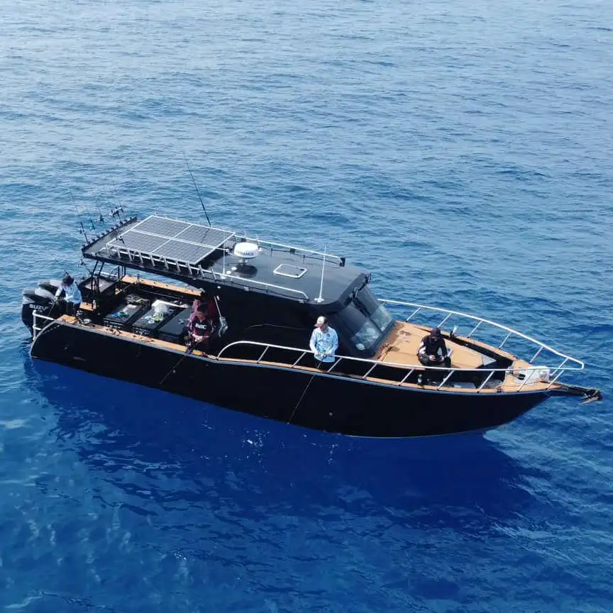 New Zealand design 11m aluminum alloy entertainment fishing boat for sale