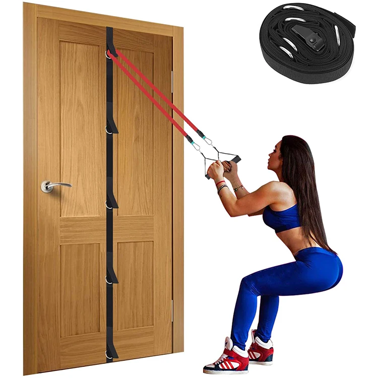 Control Track for Resistance Bands Door Anchor Strap for Resistance Bands Stretching Exercise Band